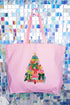 Ribbon On Top Canvas Jumbo Tote