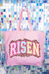 Risen In Color Canvas Jumbo Tote