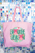 Sparkle Season Canvas Jumbo Tote