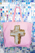 The Painted Gilded Cross Canvas Jumbo Tote