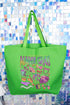 Beads, Bows, and Bourbon St Canvas Jumbo Tote