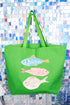 Bless Your Gills Canvas Jumbo Tote