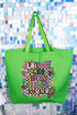 Bold Laissez Les Bon Temps Rouler Canvas Jumbo Tote