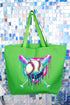Diamond Drip Canvas Jumbo Tote
