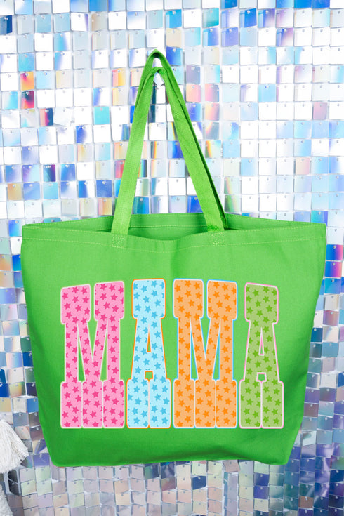 Galaxy Mama Canvas Jumbo Tote