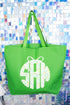 Garden Party Monogram Canvas Jumbo Tote