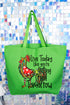 Getting Fried Tomorrow Canvas Jumbo Tote