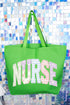 Soft Stitch Nurse Canvas Jumbo Tote