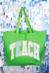 Timeless Teach Canvas Jumbo Tote