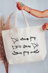 Boot Spurs Canvas Jumbo Tote