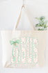 Coquette Cross Jesus Canvas Jumbo Tote