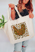 Feather & Flair Canvas Jumbo Tote