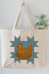 Homestead Hen Canvas Jumbo Tote