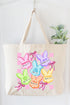 Little Bunnies, Big Faith Canvas Jumbo Tote