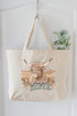 Prayin' Heifer Canvas Jumbo Tote