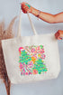 Sugarplum Magic Canvas Jumbo Tote