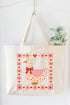 Sweetheart Goose Canvas Jumbo Tote