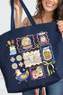 Granny's Kitchen Canvas Jumbo Tote