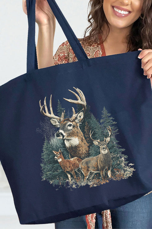 Timber Trails Canvas Jumbo Tote