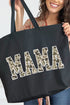 White Mama Camo Canvas Jumbo Tote