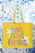 Make Jesus Famous Canvas Jumbo Tote