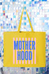 Striped Motherhood Canvas Jumbo Tote