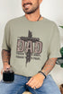 Camo Southern Dad Comfort Colors Adult Ring-Spun Cotton Tee