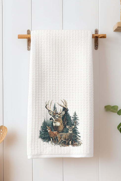 Timber Trails Waffle Kitchen Towel