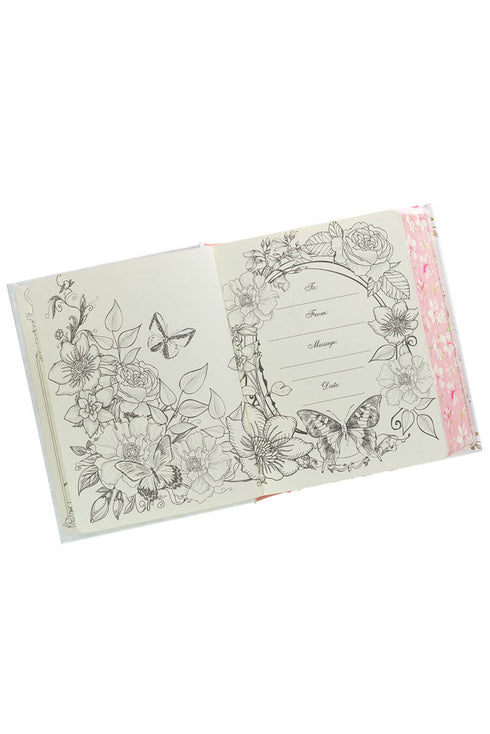 Pink Floral Hardcover KJV My Promise Bible