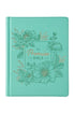 Teal Floral Faux Leather KJV My Promise Bible