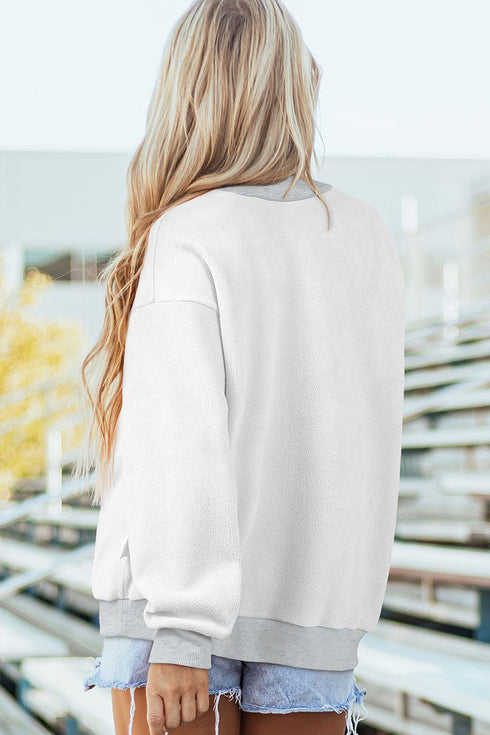 All Angles Tennessee Light Gray Mock Neck Sweatshirt