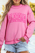 All Angles Alabama Bright Pink Mock Neck Sweatshirt