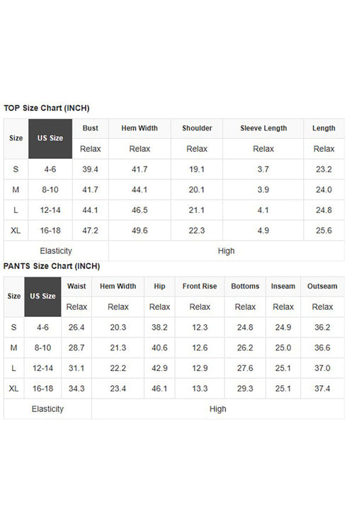 Shoreline Stripe Khaki Tee and Cropped Pants Set