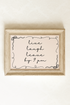 Leave By 9 Ready To Frame Canvas Print