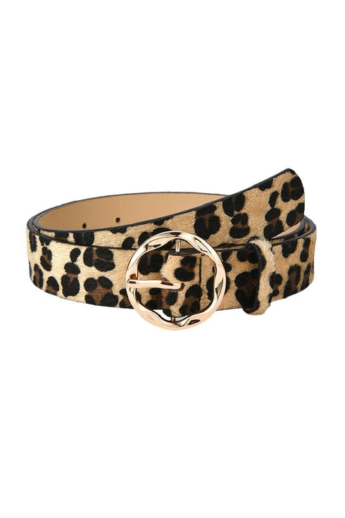 Fierce Edge Leopard Belt