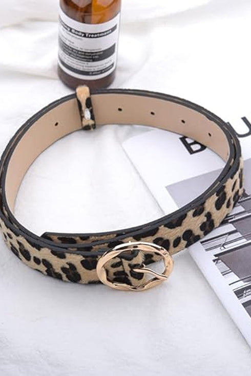 Fierce Edge Leopard Belt
