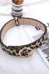 Fierce Edge Leopard Belt