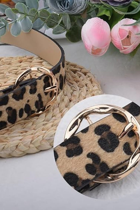 Fierce Edge Leopard Belt