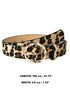 Fierce Edge Leopard Belt