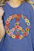 Flower Peace Vintage T-Shirt