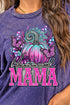 Pumpkin Blessed Mama Vintage T-Shirt