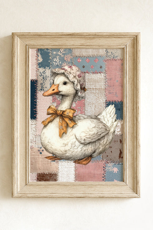 Meadowland Goose Ready To Frame Canvas Print