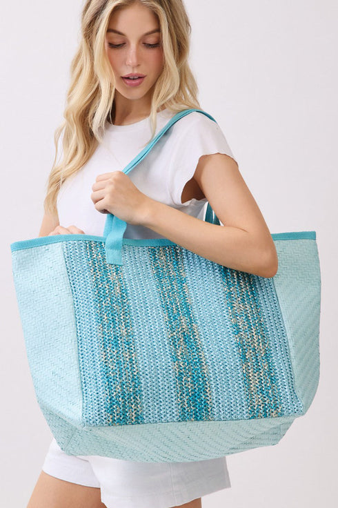 Del Mar Days Aqua Tote Bag