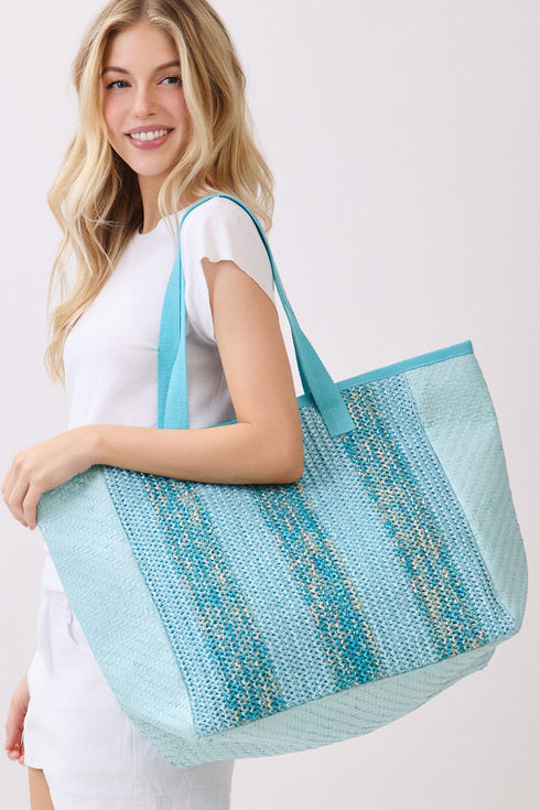 Del Mar Days Aqua Tote Bag