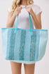 Del Mar Days Aqua Tote Bag