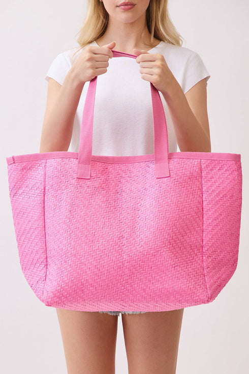 Del Mar Days Hot Pink Tote Bag