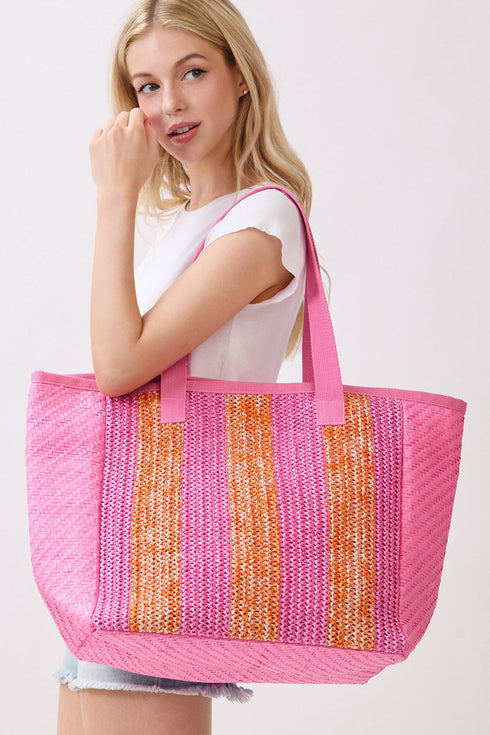 Del Mar Days Hot Pink Tote Bag