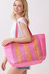 Del Mar Days Hot Pink Tote Bag