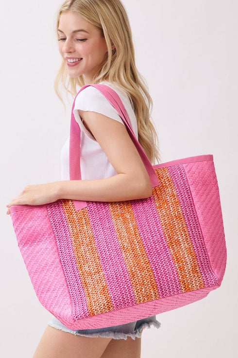 Del Mar Days Hot Pink Tote Bag