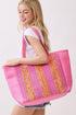 Del Mar Days Hot Pink Tote Bag